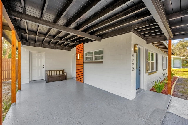 view of patio / terrace