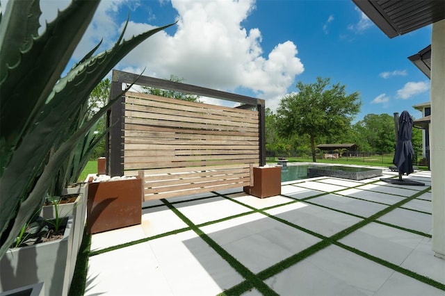 10416 Pocket Ln, Orlando, FL 32836 - view of patio featuring a swimming pool