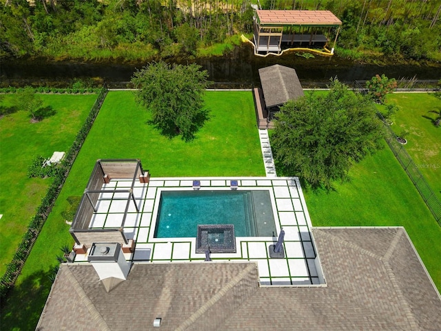 10416 Pocket Ln, Orlando, FL 32836 - view of subject property with a pool area
