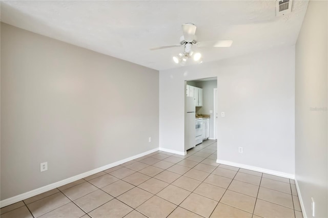 5413 Hansel Ave Unit K10, Orlando, FL 32809 - unfurnished room with a ceiling fan and light tile patterned flooring