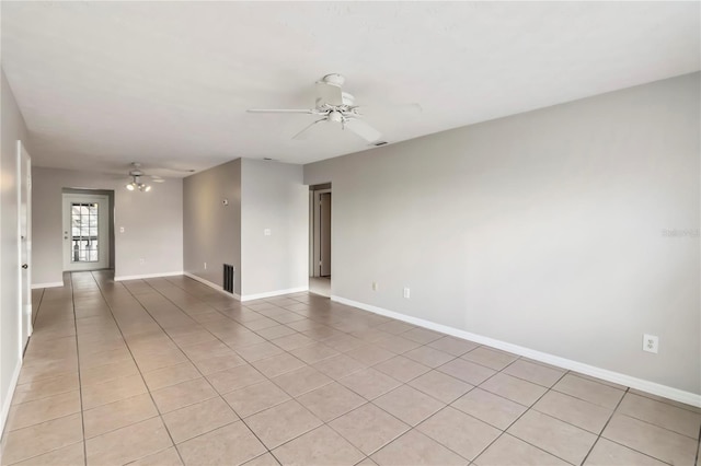 5413 Hansel Ave Unit K10, Orlando, FL 32809 - unfurnished room with a ceiling fan and light tile patterned flooring