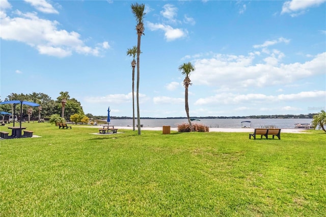 5413 Hansel Ave Unit K10, Orlando, FL 32809 - view of property's community with a lawn and a water view