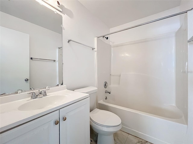 5633 Piney Ridge Dr, Orlando, FL 32808 - full bathroom with shower / bathtub combination, vanity, and toilet