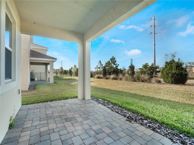 view of patio / terrace