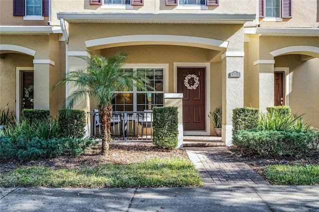 view of entrance to property