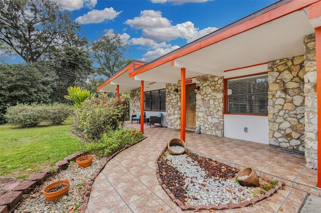 view of patio