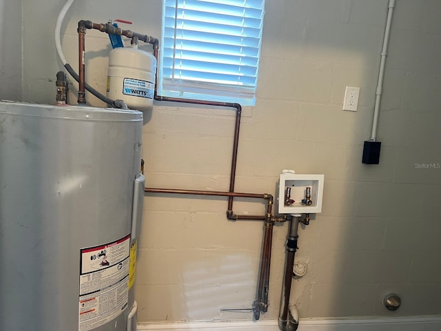 utilities with water heater