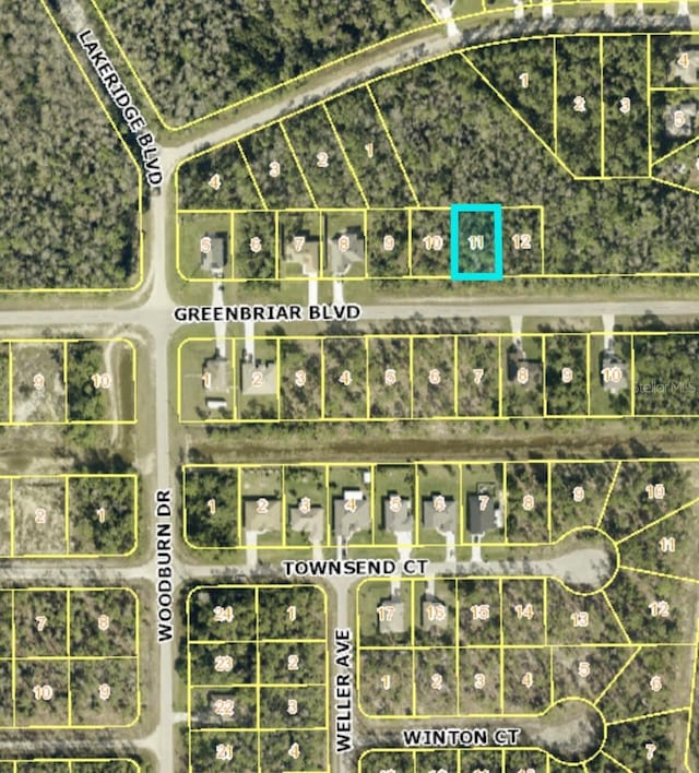 186 Greenbriar Blvd, Lehigh Acres FL, 33972 land for sale