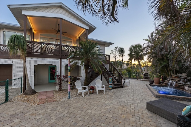 exterior space featuring a patio