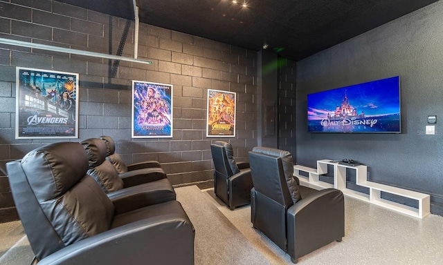 view of home theater room