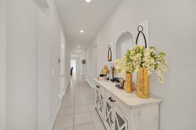 283 Archer Way, Haines City, FL 33844 - corridor with light tile patterned floors