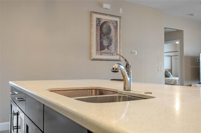 kitchen featuring sink