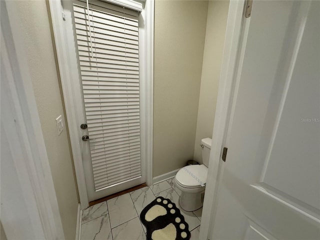 bathroom with toilet