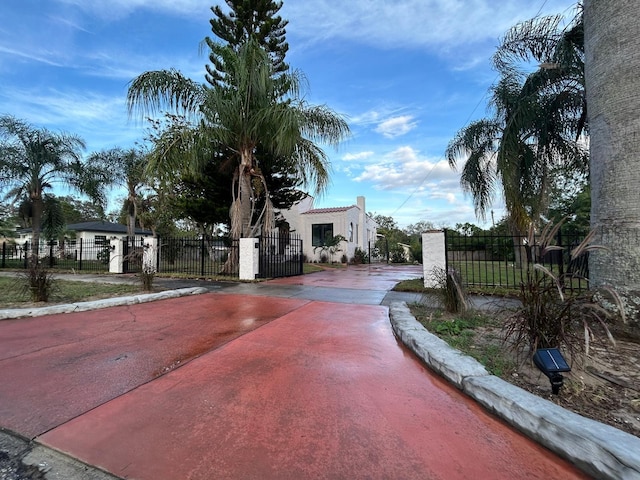 view of street