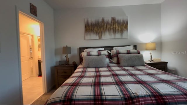 bedroom featuring carpet floors