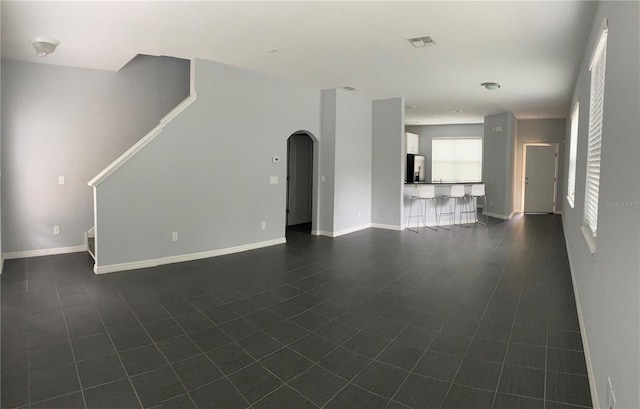 view of unfurnished living room