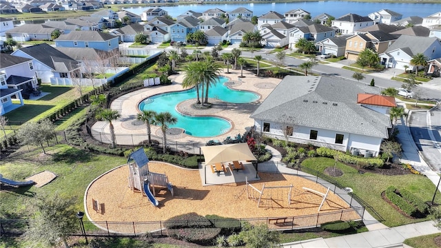 4608 Egg Harbor Dr, Kissimmee, FL 34746 - aerial view