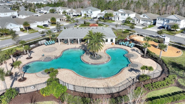 4608 Egg Harbor Dr, Kissimmee, FL 34746 - view of swimming pool featuring a patio