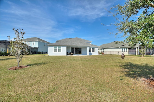 4608 Egg Harbor Dr, Kissimmee, FL 34746 - back of property featuring a yard