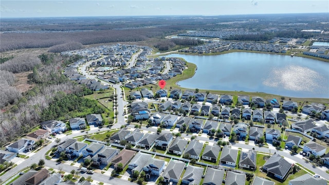4608 Egg Harbor Dr, Kissimmee, FL 34746 - bird's eye view with a water view