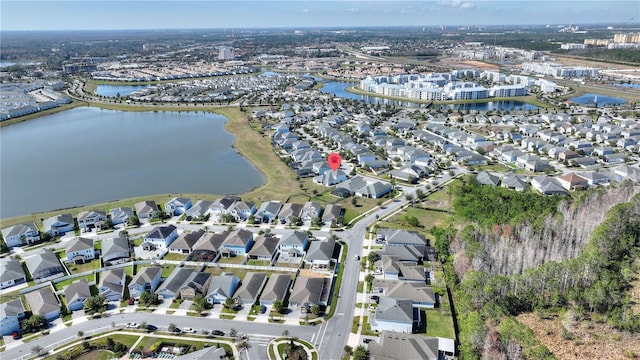4608 Egg Harbor Dr, Kissimmee, FL 34746 - bird's eye view with a water view