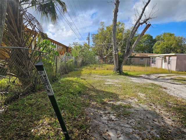 view of yard