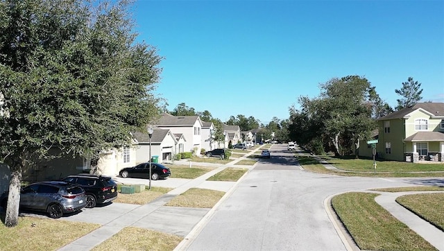 view of road