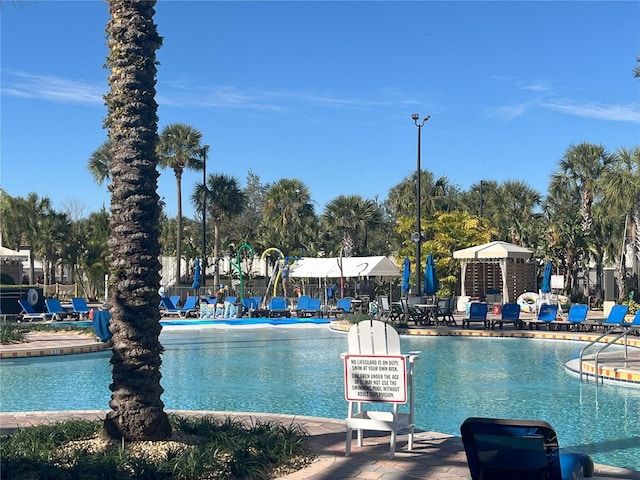 view of swimming pool