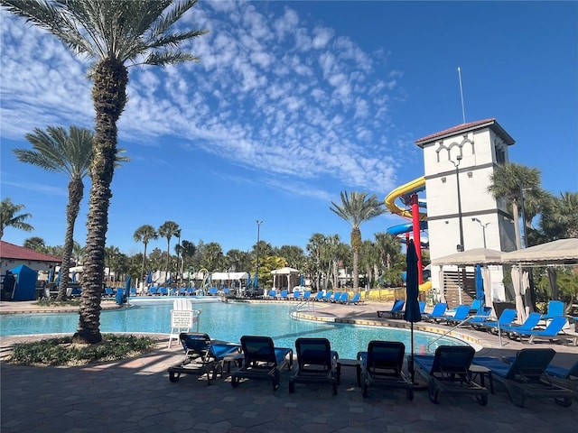 view of community pool
