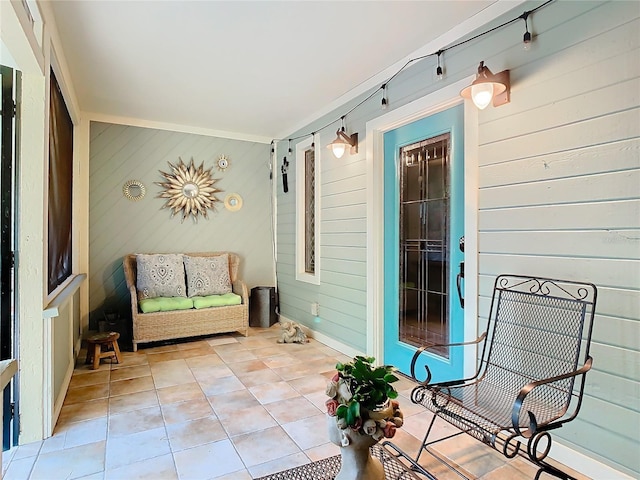 view of patio / terrace featuring covered porch