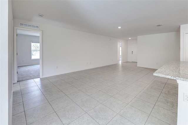 view of tiled empty room