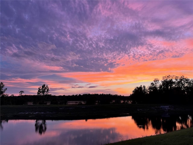 property view of water