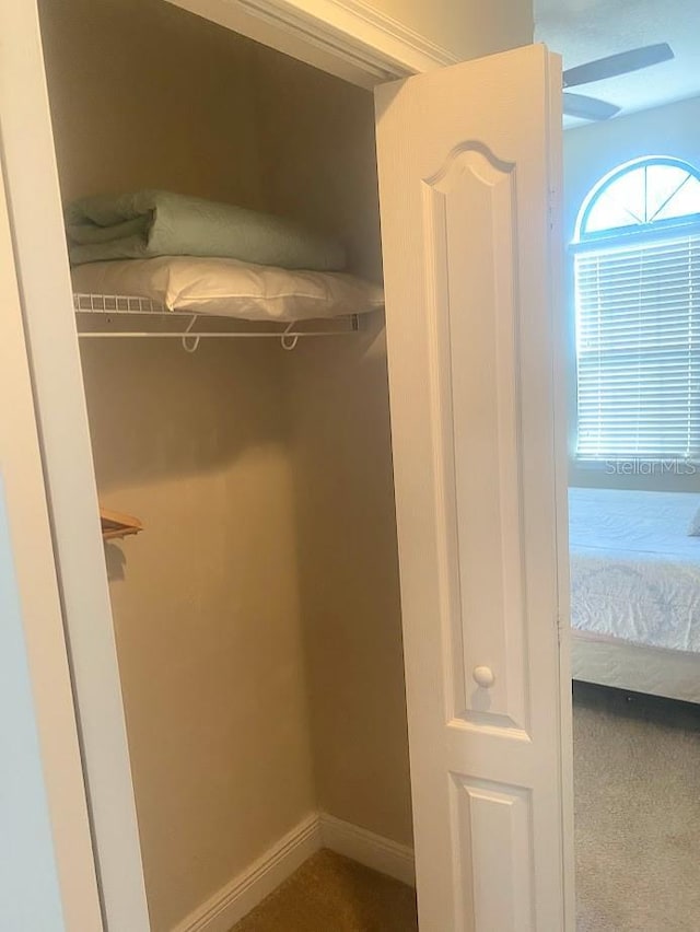 view of closet