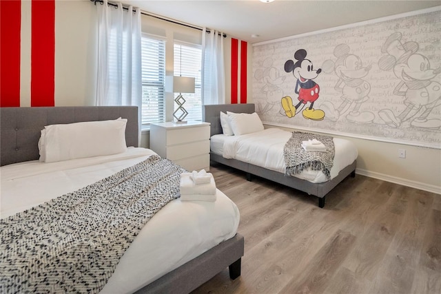 8896 Bengal Ct, Kissimmee, FL 34747 - bedroom with hardwood / wood-style floors