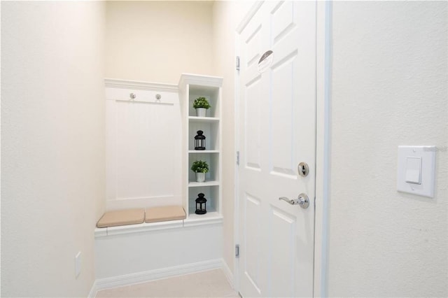 view of mudroom