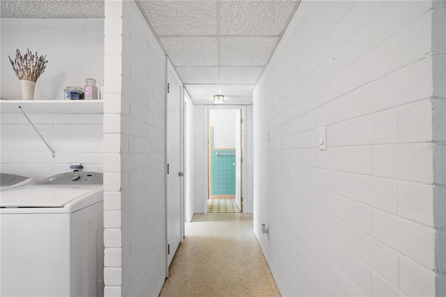 814 S Lakeshore Blvd, Lake Wales, FL 33853 - hall with a paneled ceiling