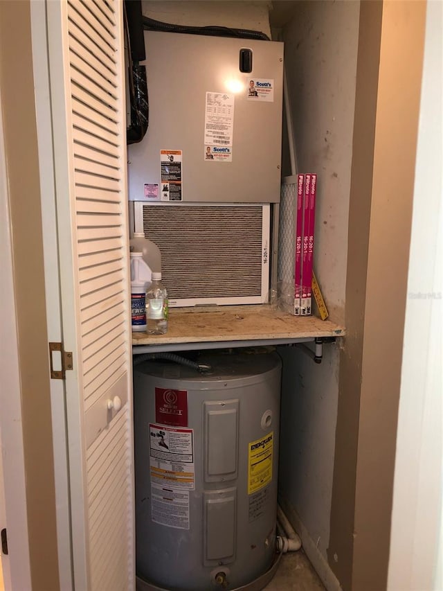 utilities with water heater