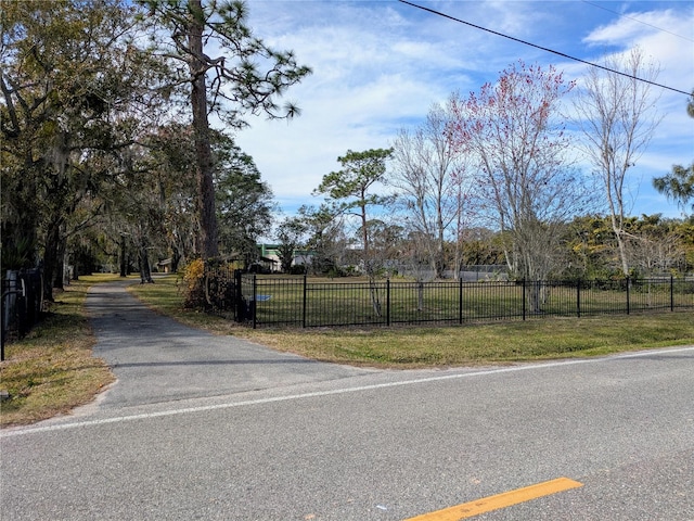 view of road