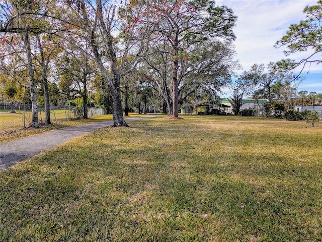 view of yard