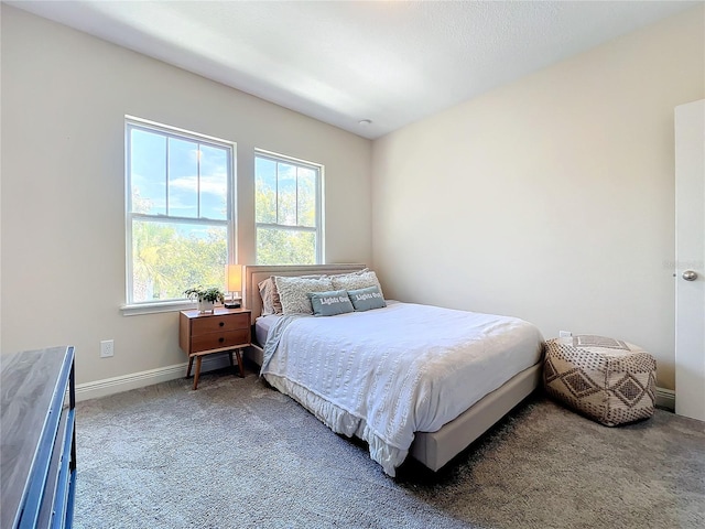 bedroom featuring carpet floors