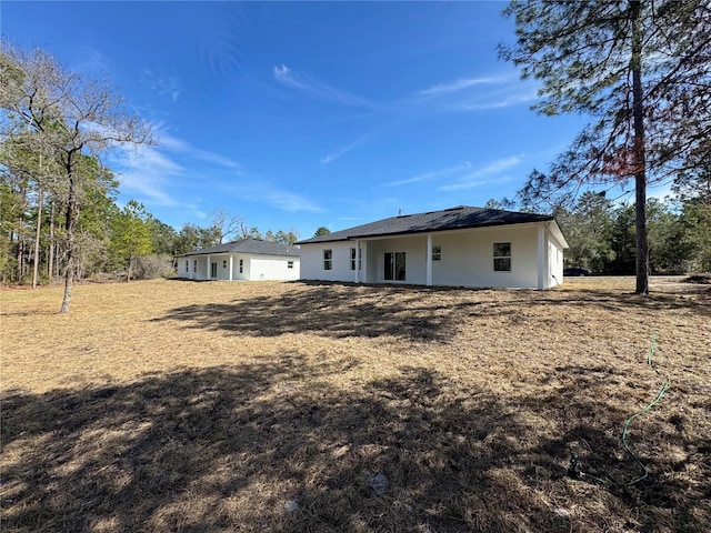 view of rear view of property