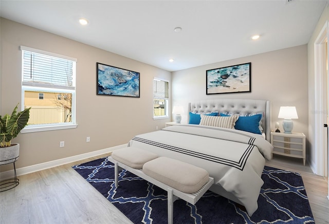4425 Lions Gate Ave, Clermont, FL 34711 - bedroom with multiple windows, wood finished floors, and recessed lighting