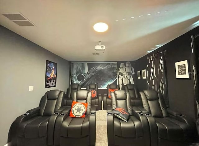 view of home theater