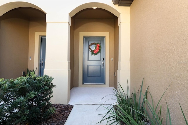 view of property entrance