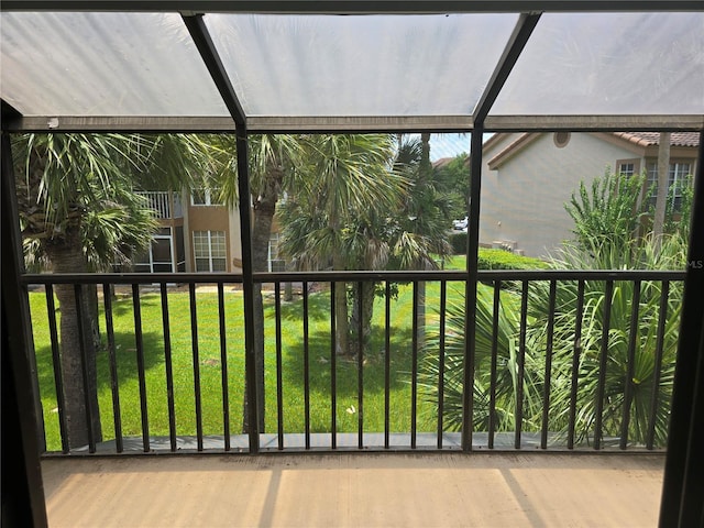 4826 Marks Ter Unit 389, Orlando, FL 32811 - view of unfurnished sunroom