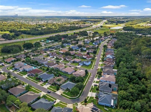 aerial view