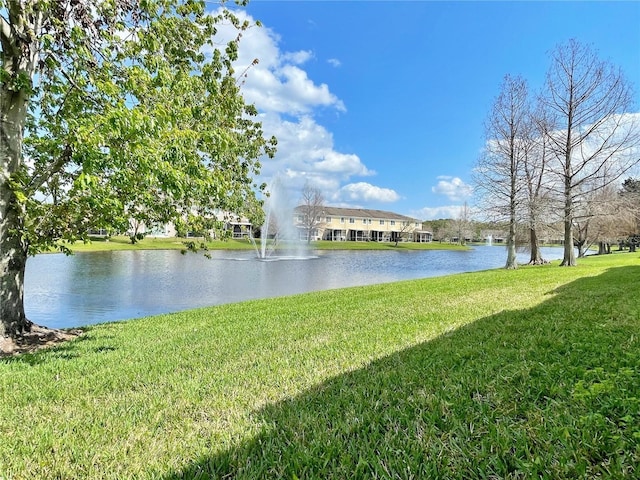 property view of water