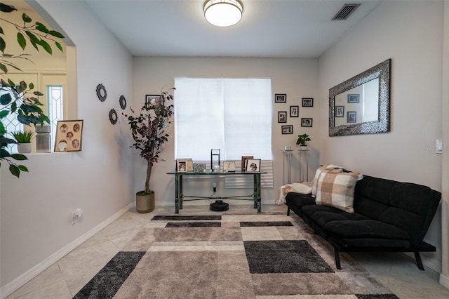 view of sitting room