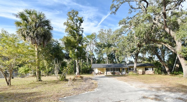 view of front of house