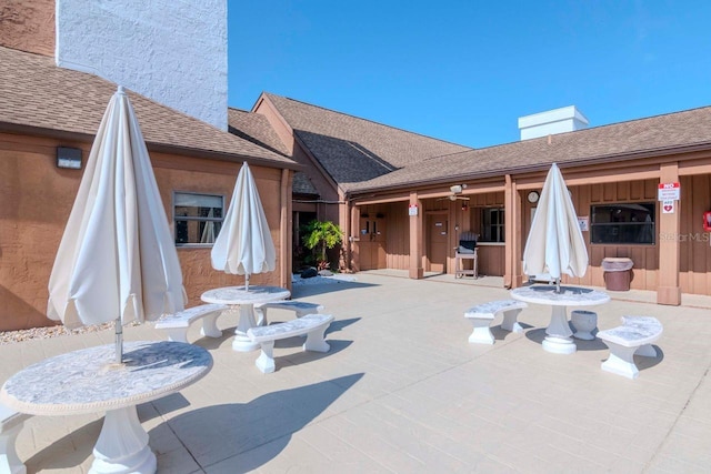 view of patio / terrace with outdoor dining space